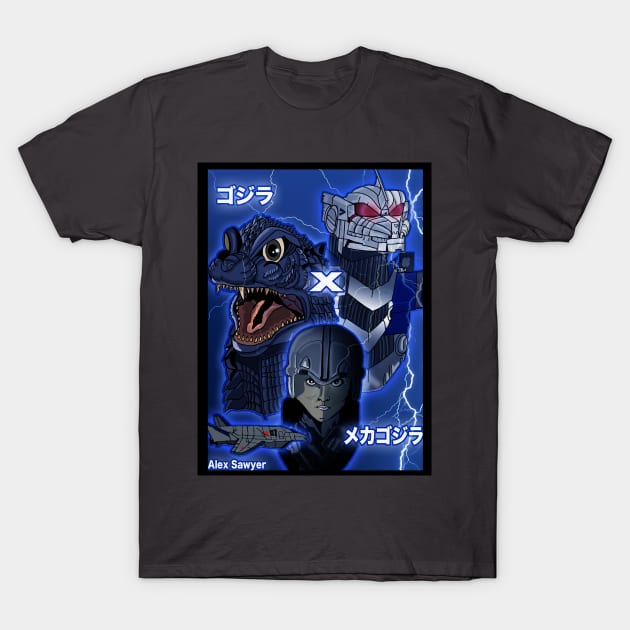 Godzilla X Mechagodzilla T-Shirt by Asawyer80